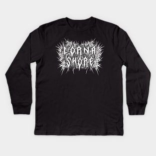 Lorna Shore Death Metal Kids Long Sleeve T-Shirt